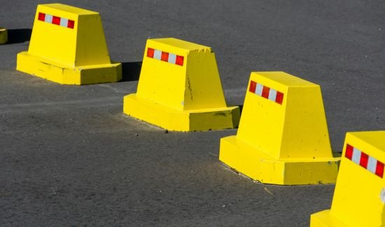 Use road reflectors